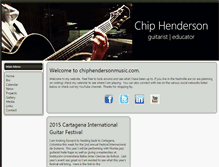 Tablet Screenshot of chiphendersonmusic.com